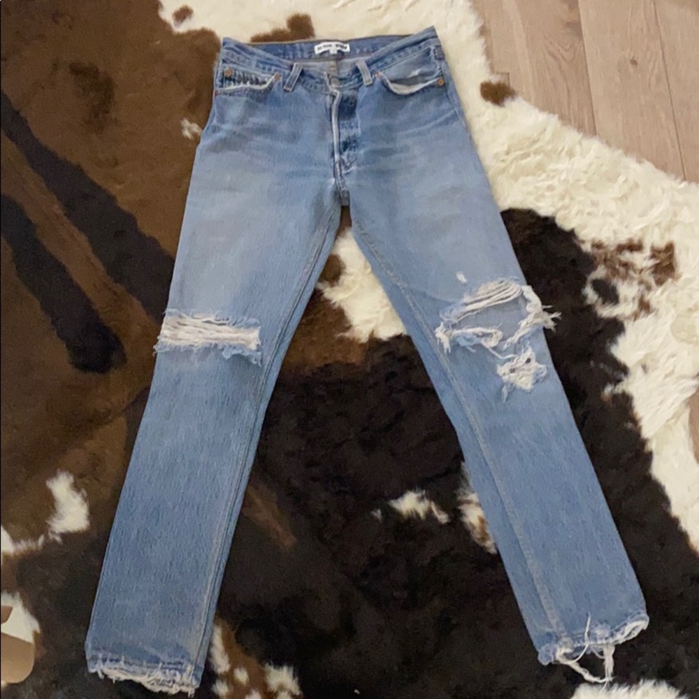 RE/Done Mid-Rise Levi’s
